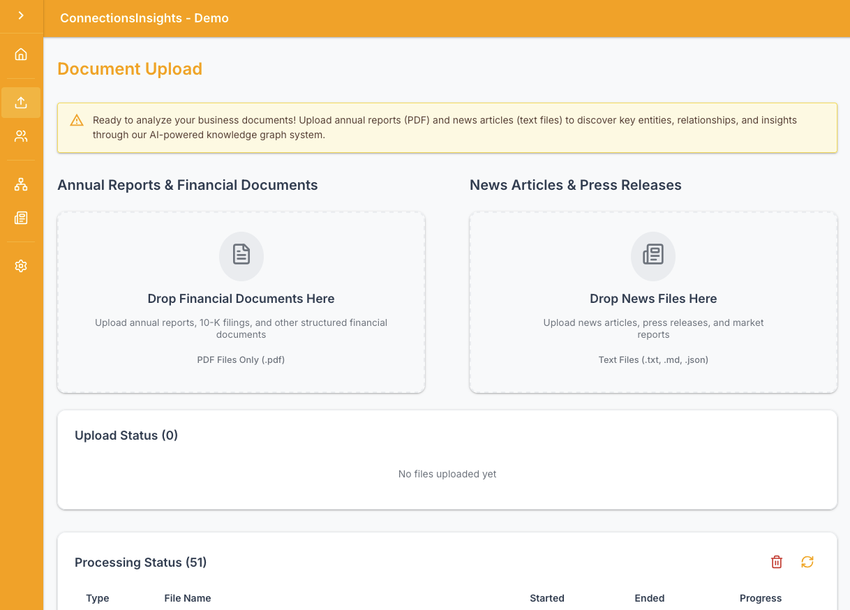 Web Application - Upload
