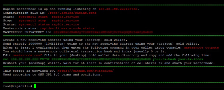 GitHub - awsafrica/RAPIDS-MN-INSTALL: New Install Script For RAPIDS MN ...