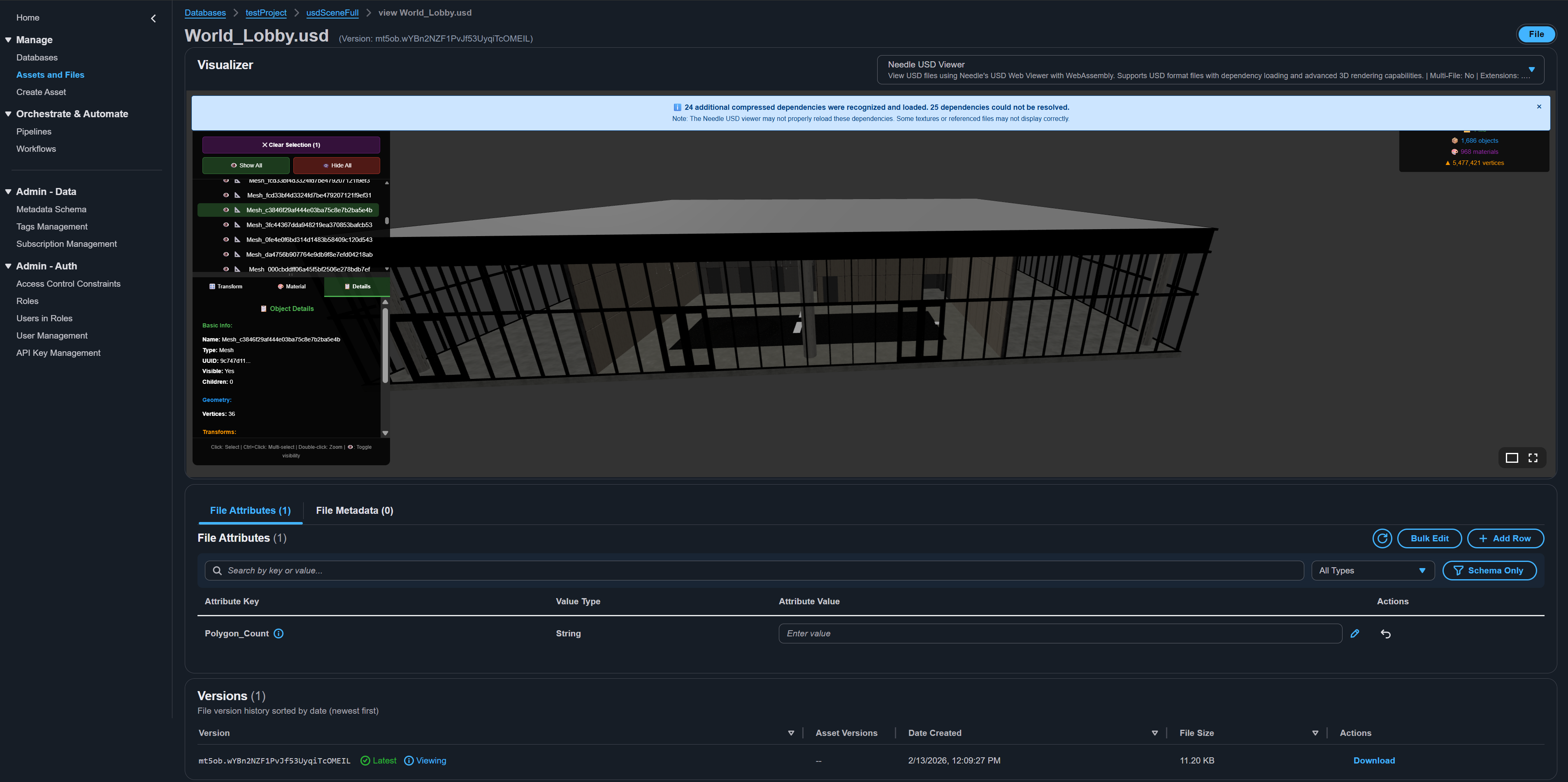 File viewer page