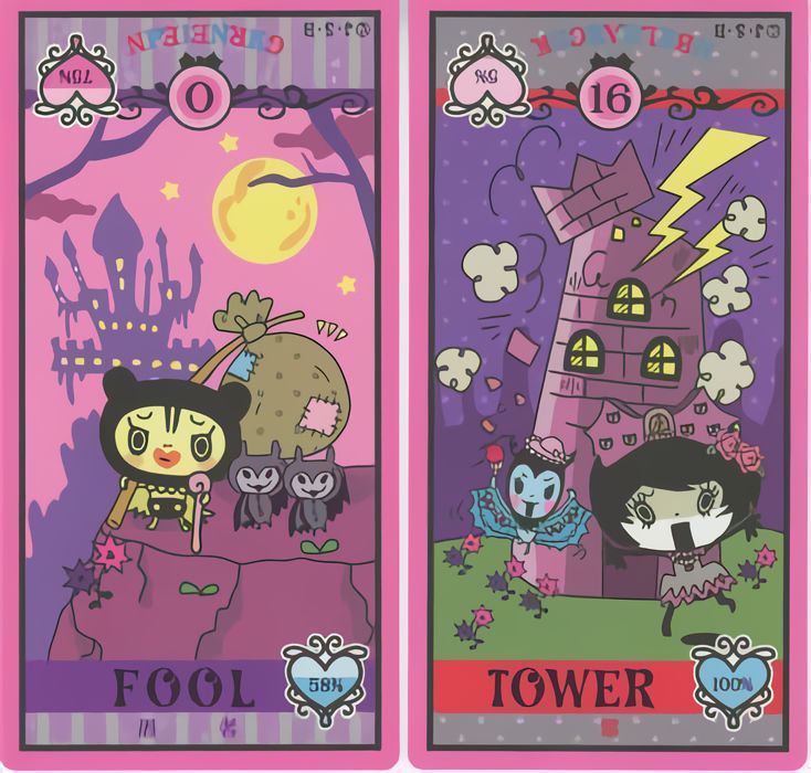 Fukoumori Upscaled Tarot Cards archive cover