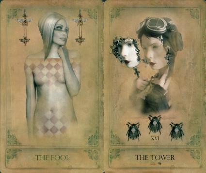 Sepia Stains Tarot by Bethalynne Bajema cover