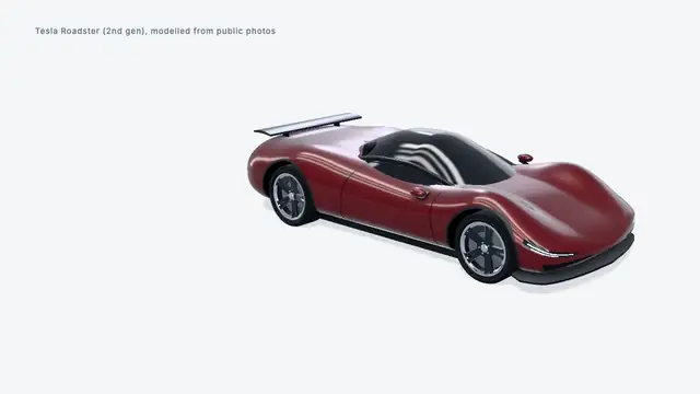 Roadster structure, diagram-3d preview