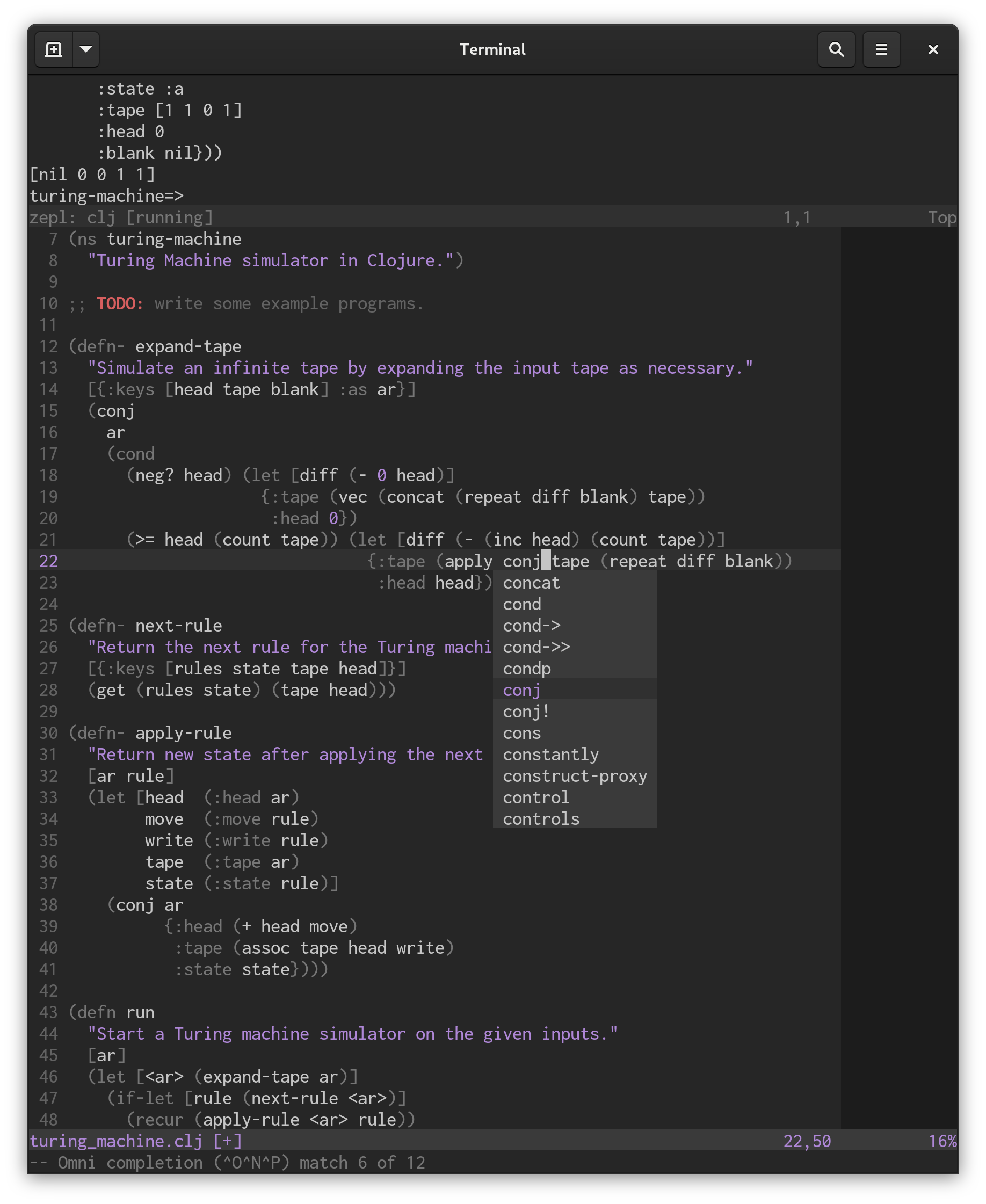 Spacegray.vim - An elegant dark colorscheme for Vim : vim online