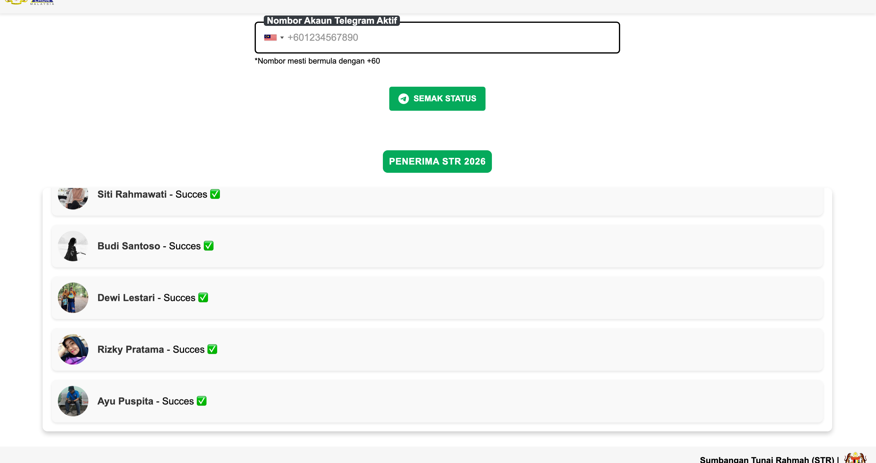 Phishing Landing Page