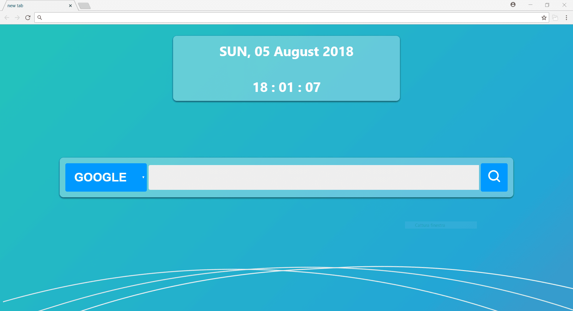 GitHub - aymen94/Fast-Tab: Chrome Extension New Tab page with time and ...