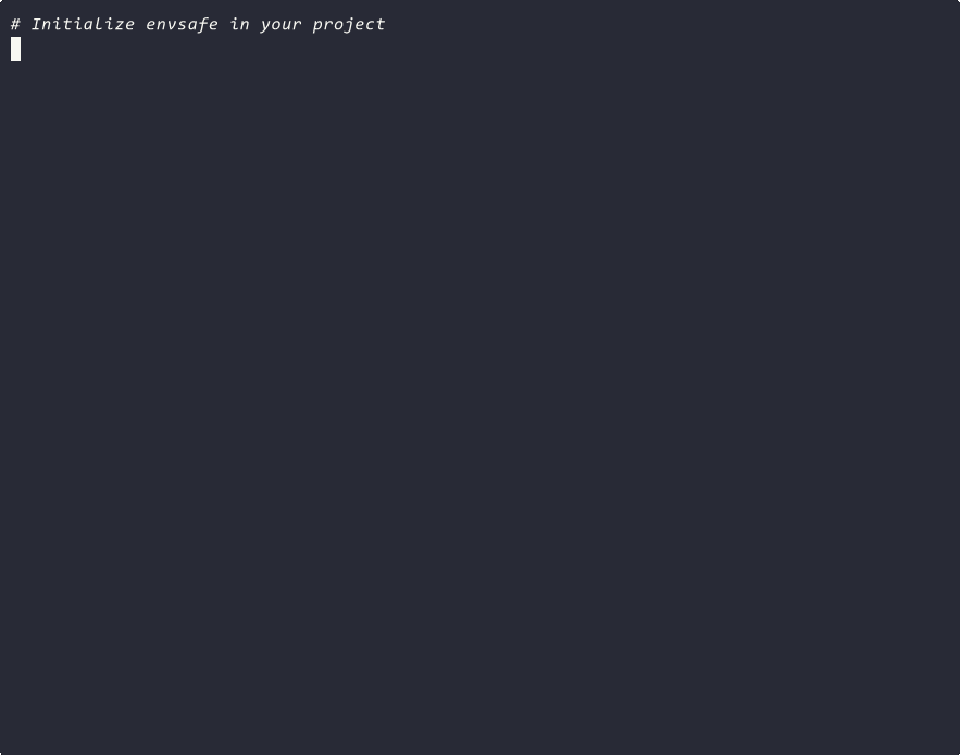 EnvSafe Demo