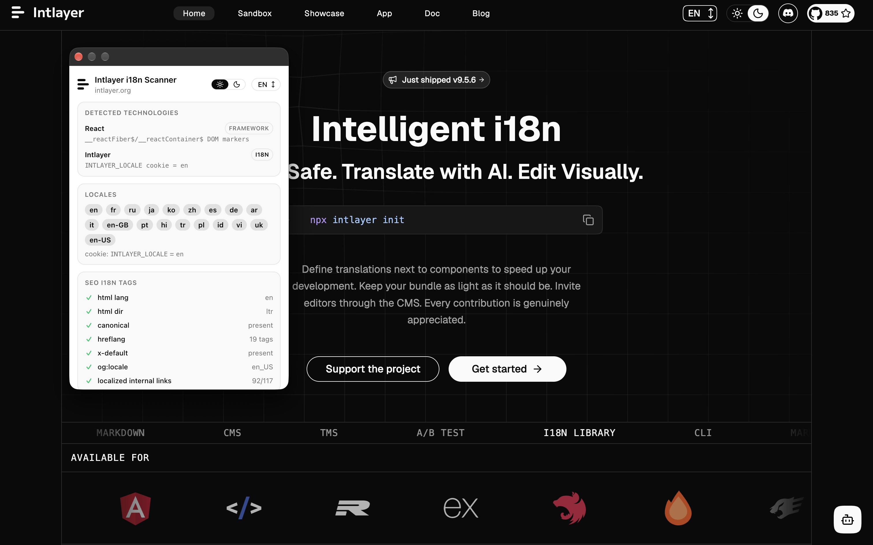 Intlayer Chrome Extension
