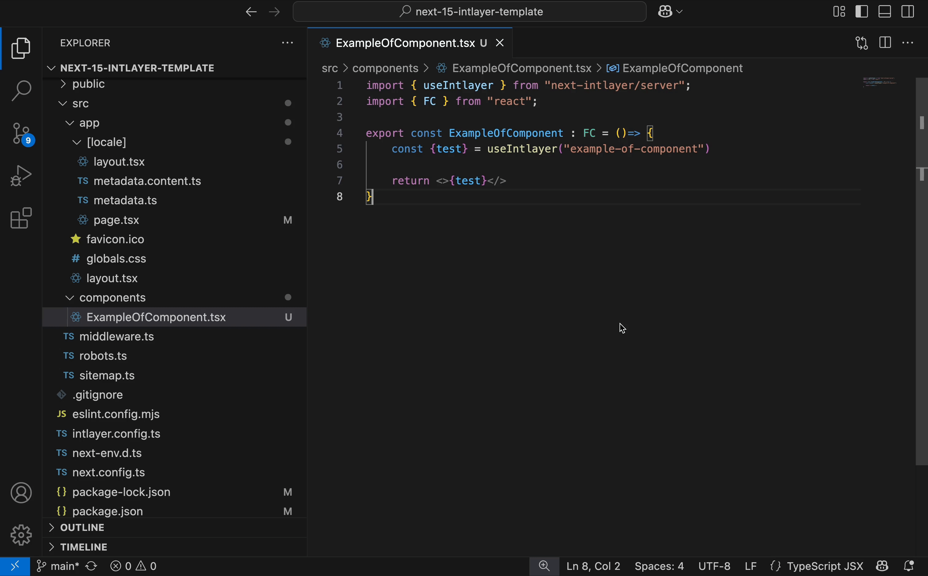 Extension Intlayer VS Code