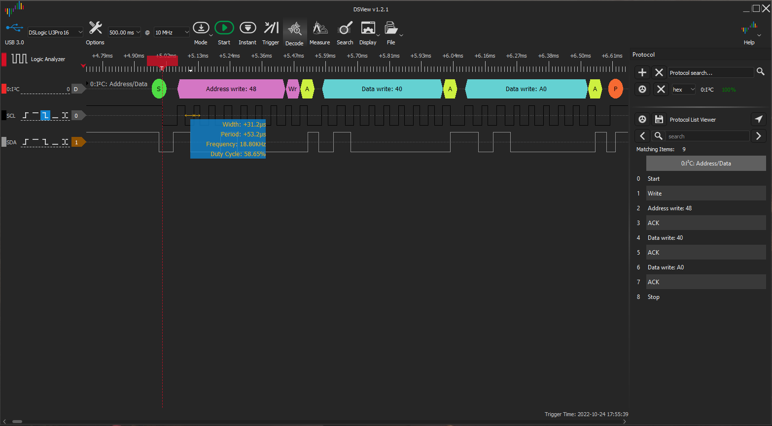 I2C Timing