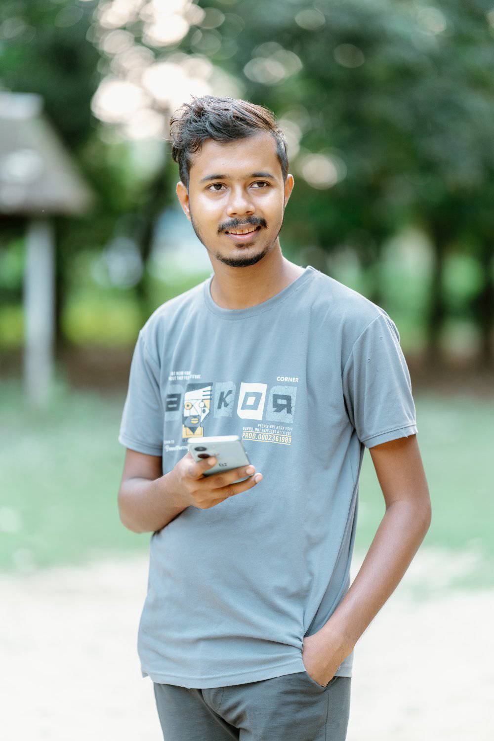 Portrait of Amrito Modak