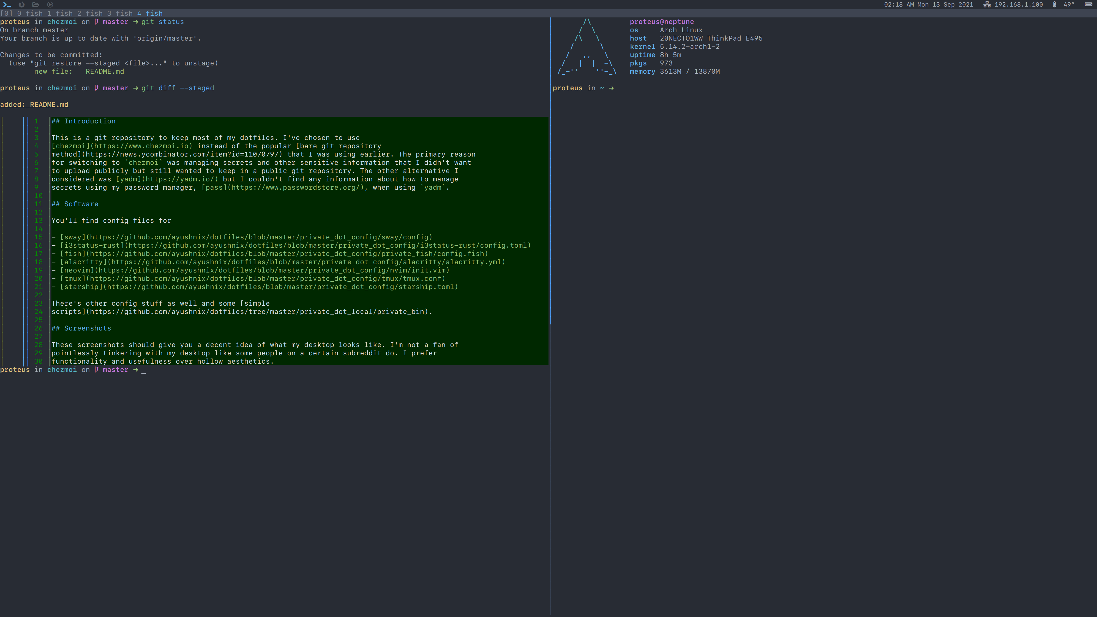 desktop screenshot terminal