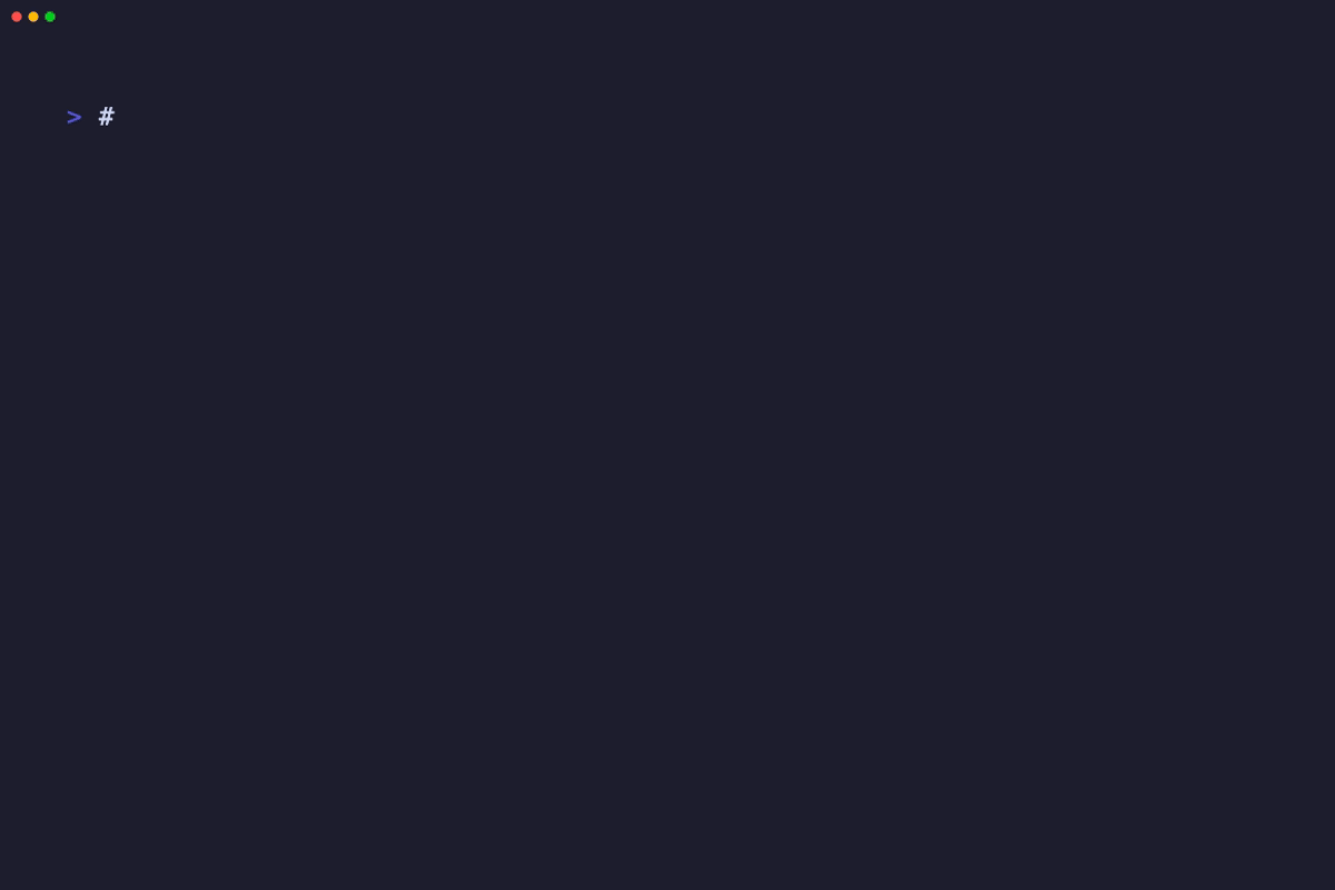 CLI Demo