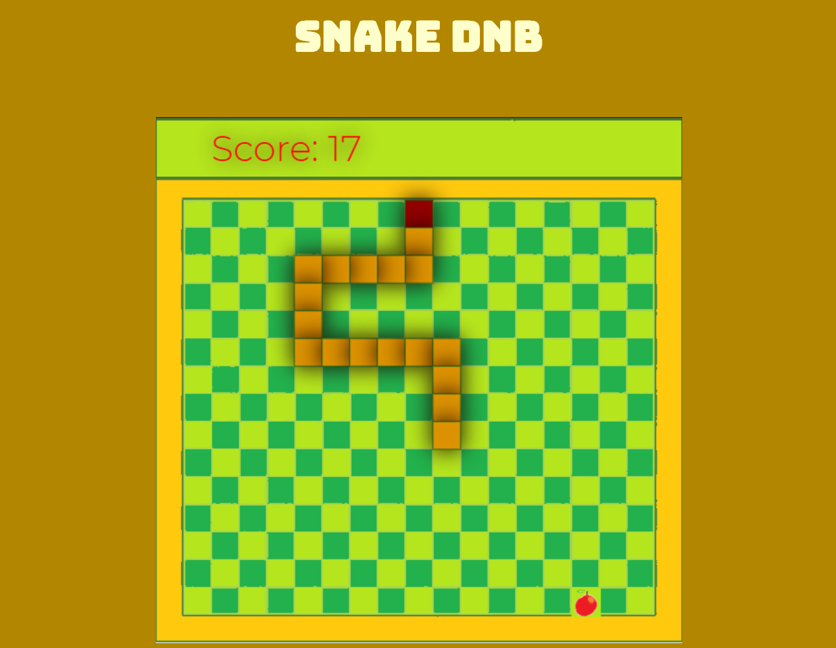 GitHub - azagorowski/snake-dnb-the-game: Snake game with sound effects ...
