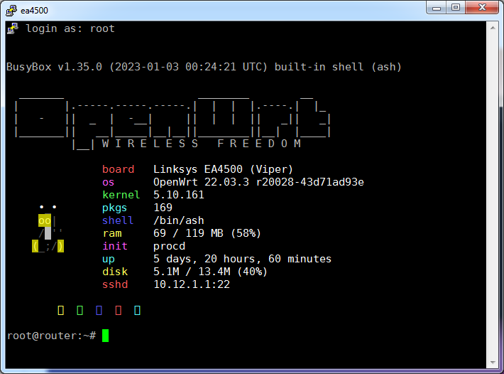 rxfetch-openwrt