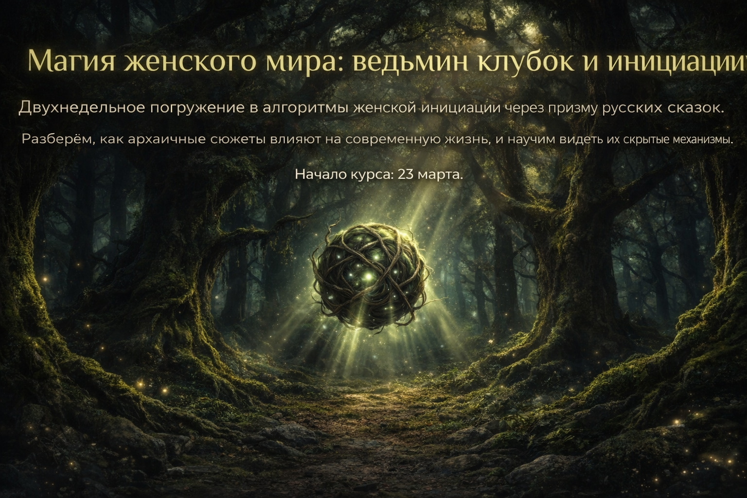 Магия женского мира: ведьмин клубок и инициации