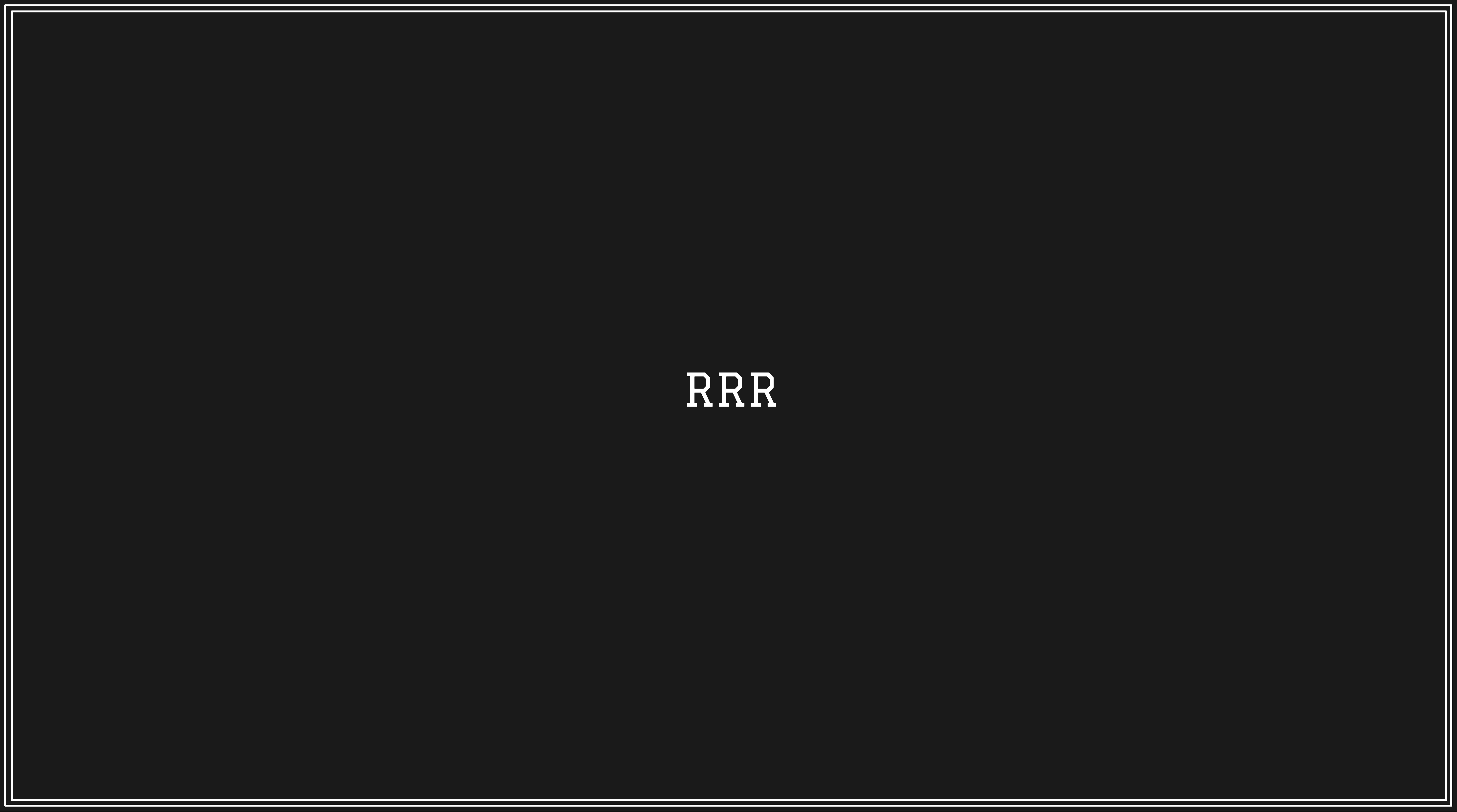 rrr's logo