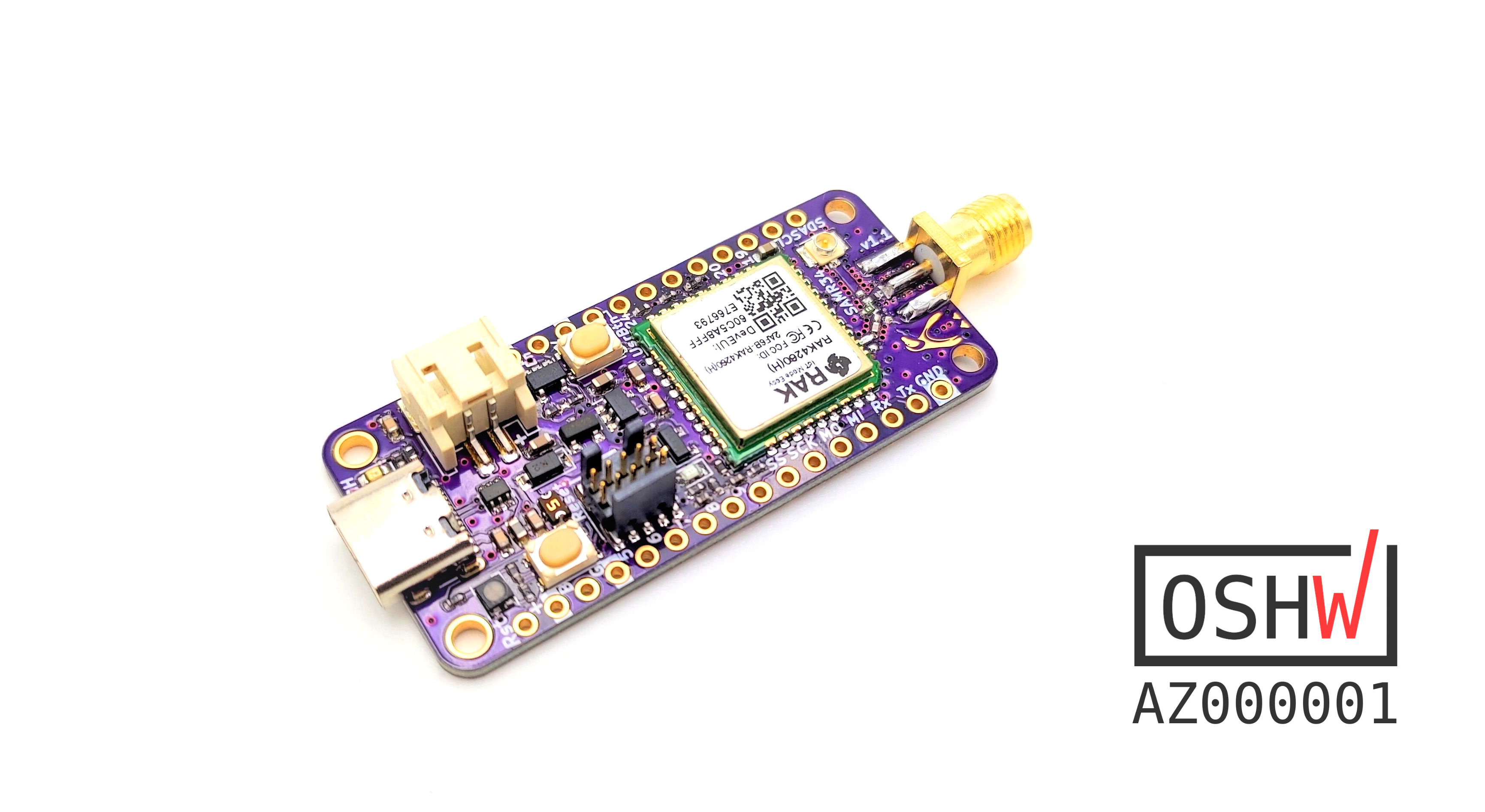 Penguino Feather RAK4260, from the project README