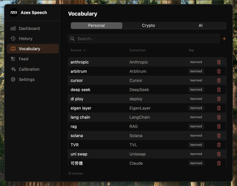 Vocabulary