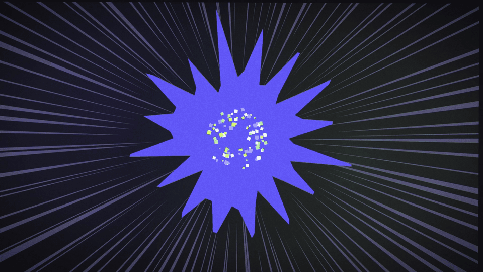 The Oriclus mark builds from an impact burst, the lockup appears, then RESOLVED ≠ TESTED
