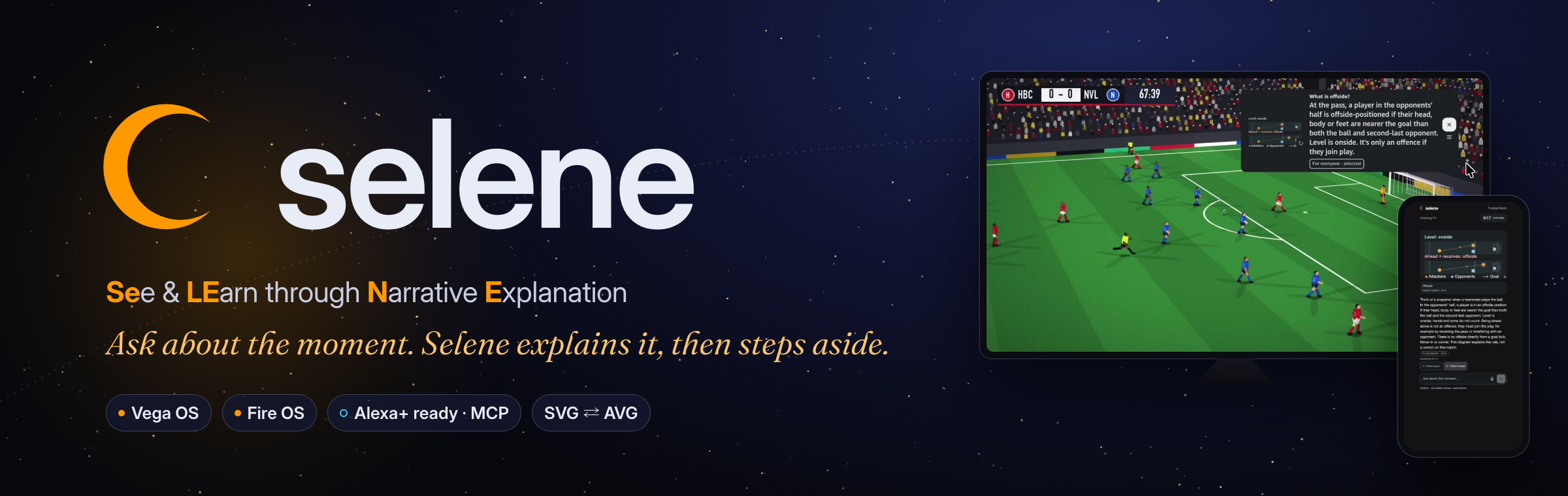 selene: See & Learn through Narrative Explanation