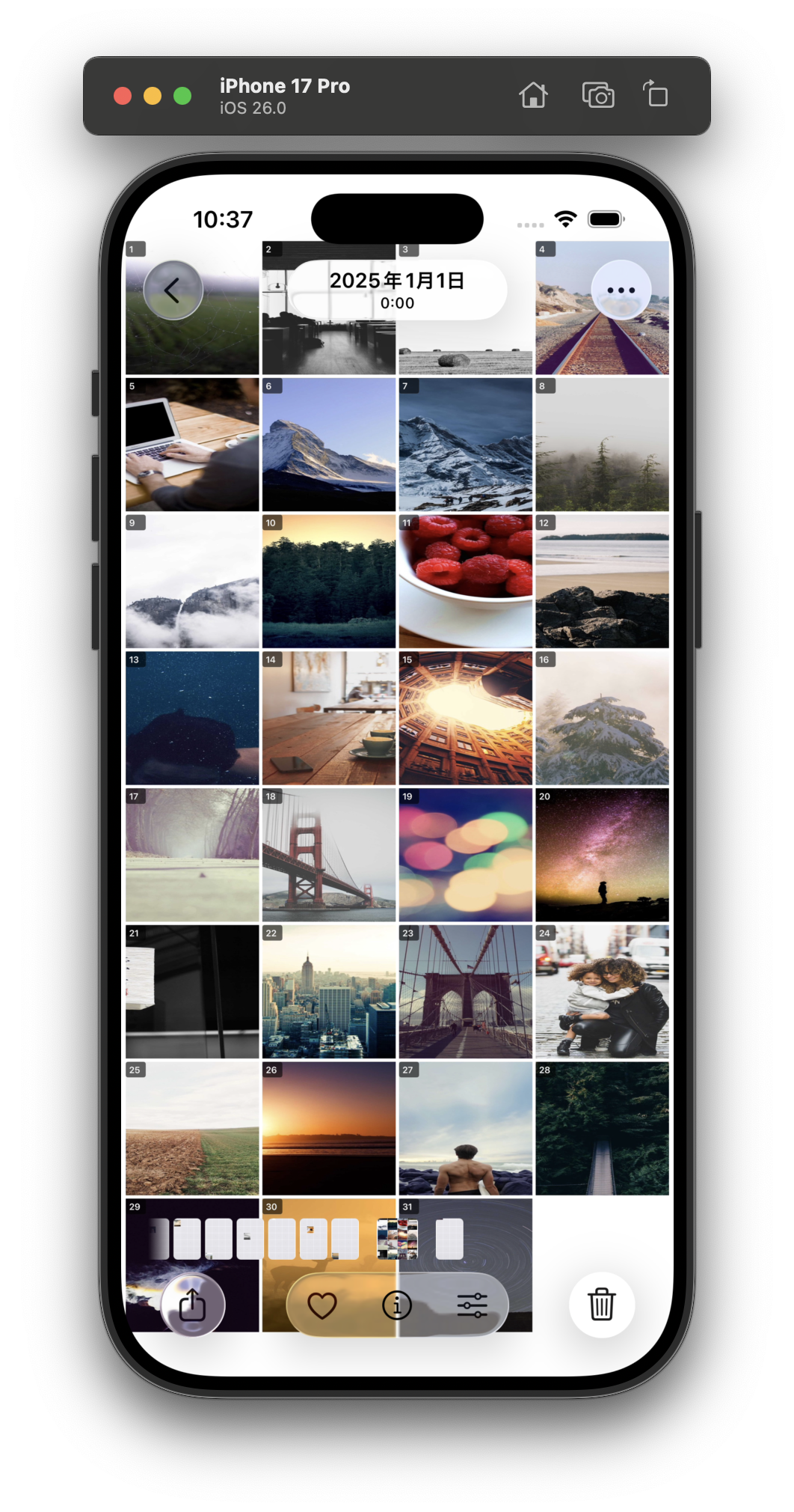 コンタクトシート