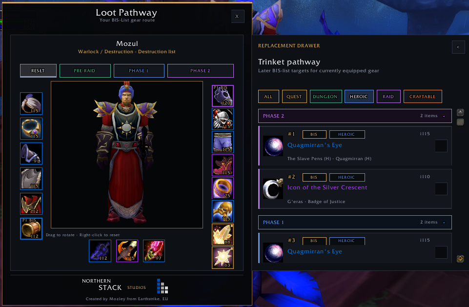 Trinket route