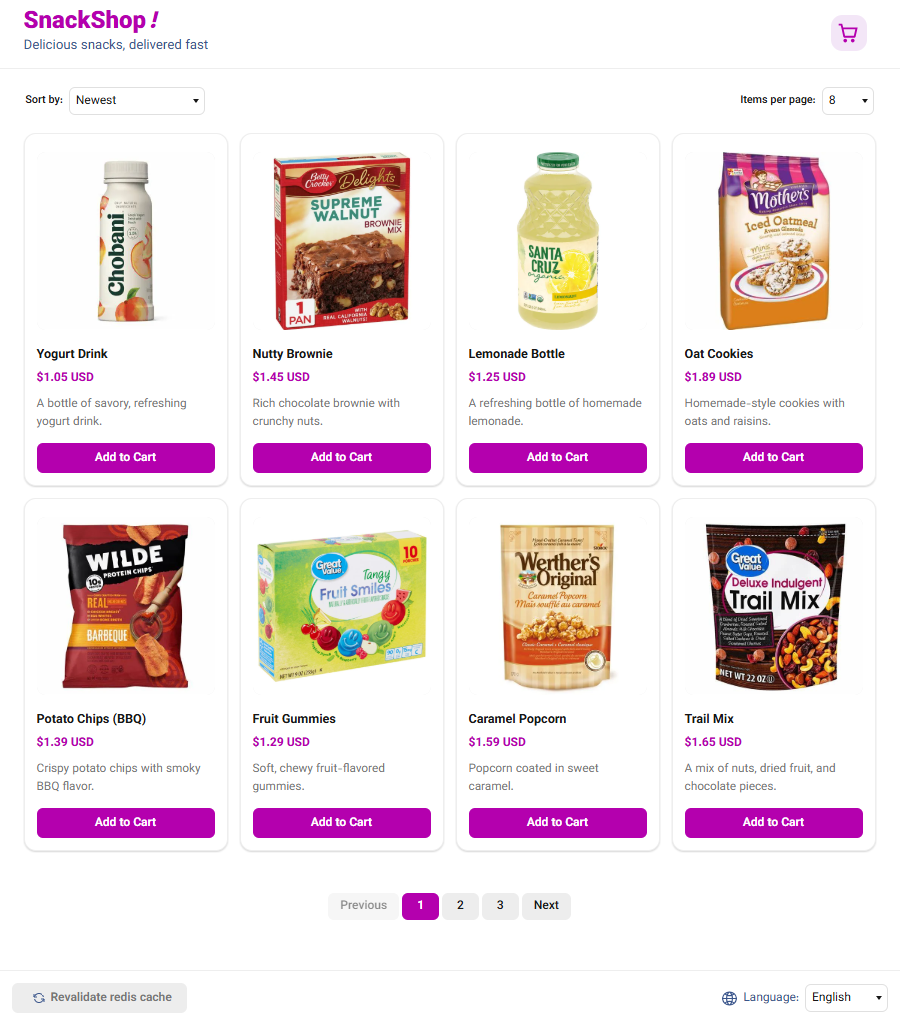 GitHub - b-amir/snack-shop: E-commerce application for an online store ...