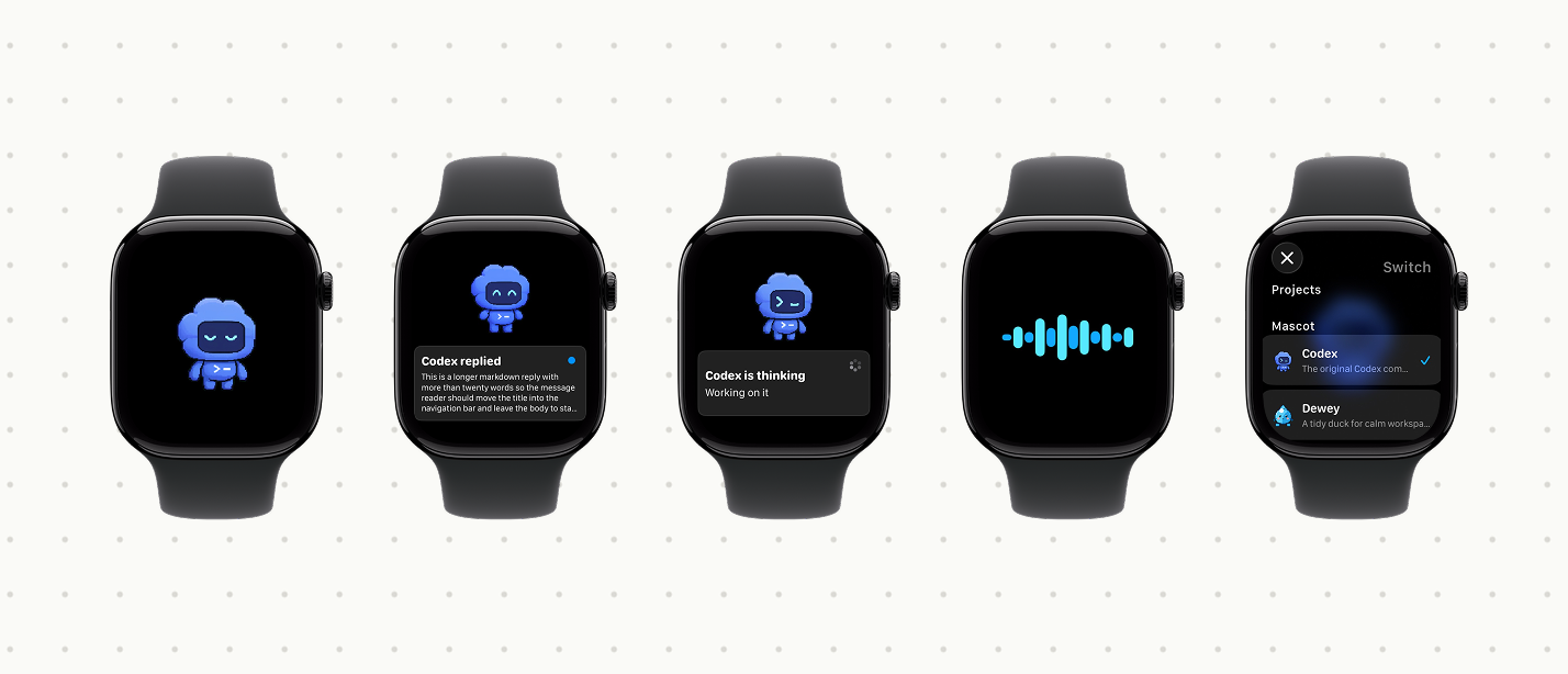 Codex Watch Companion preview