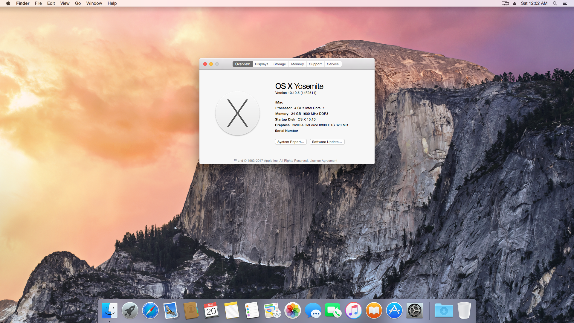 OS X 10.10 Yosemtie