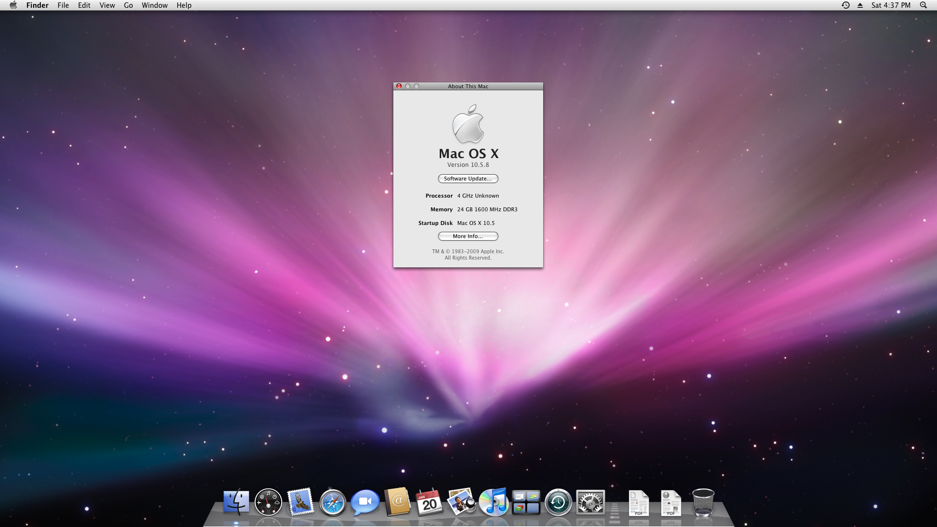 Mac OS X 10.5 Leopard