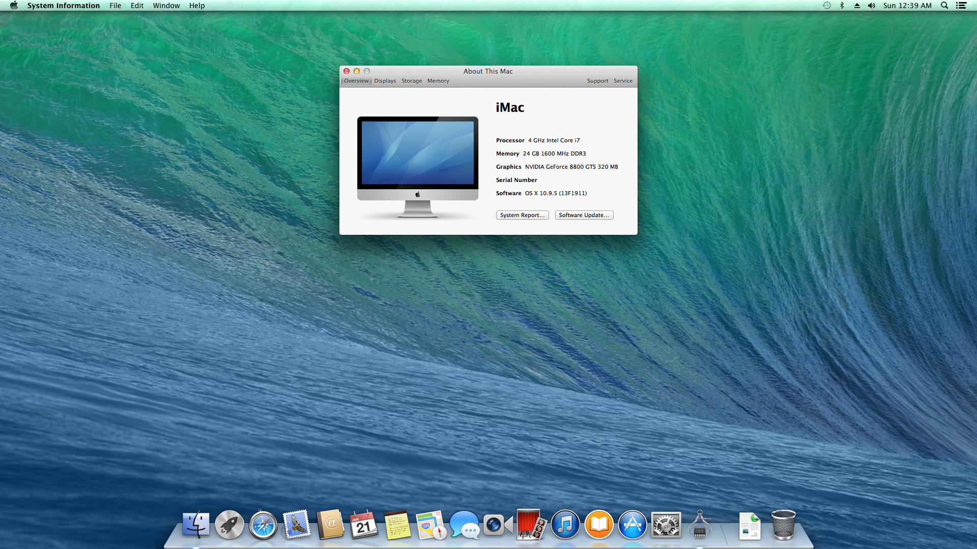 OS X 10.9 Mavericks