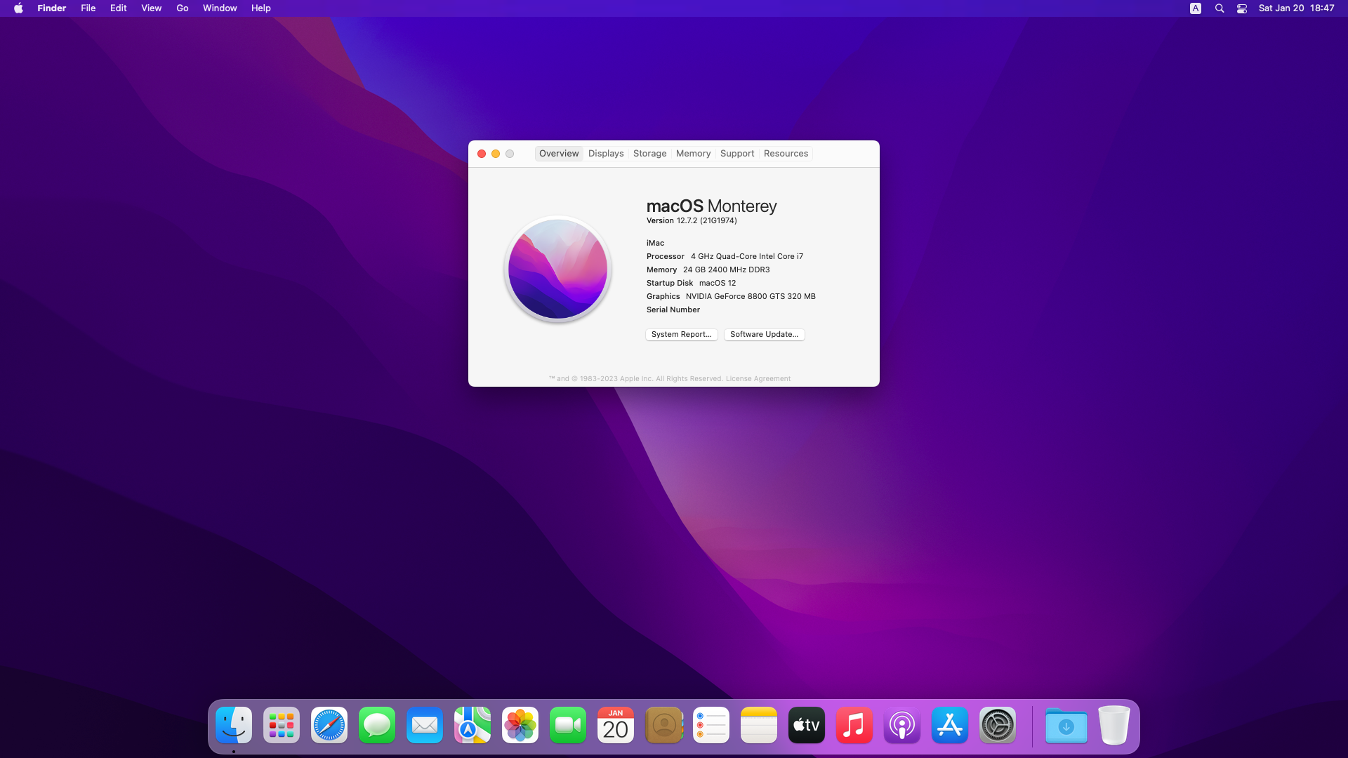 macOS 12 Monterey