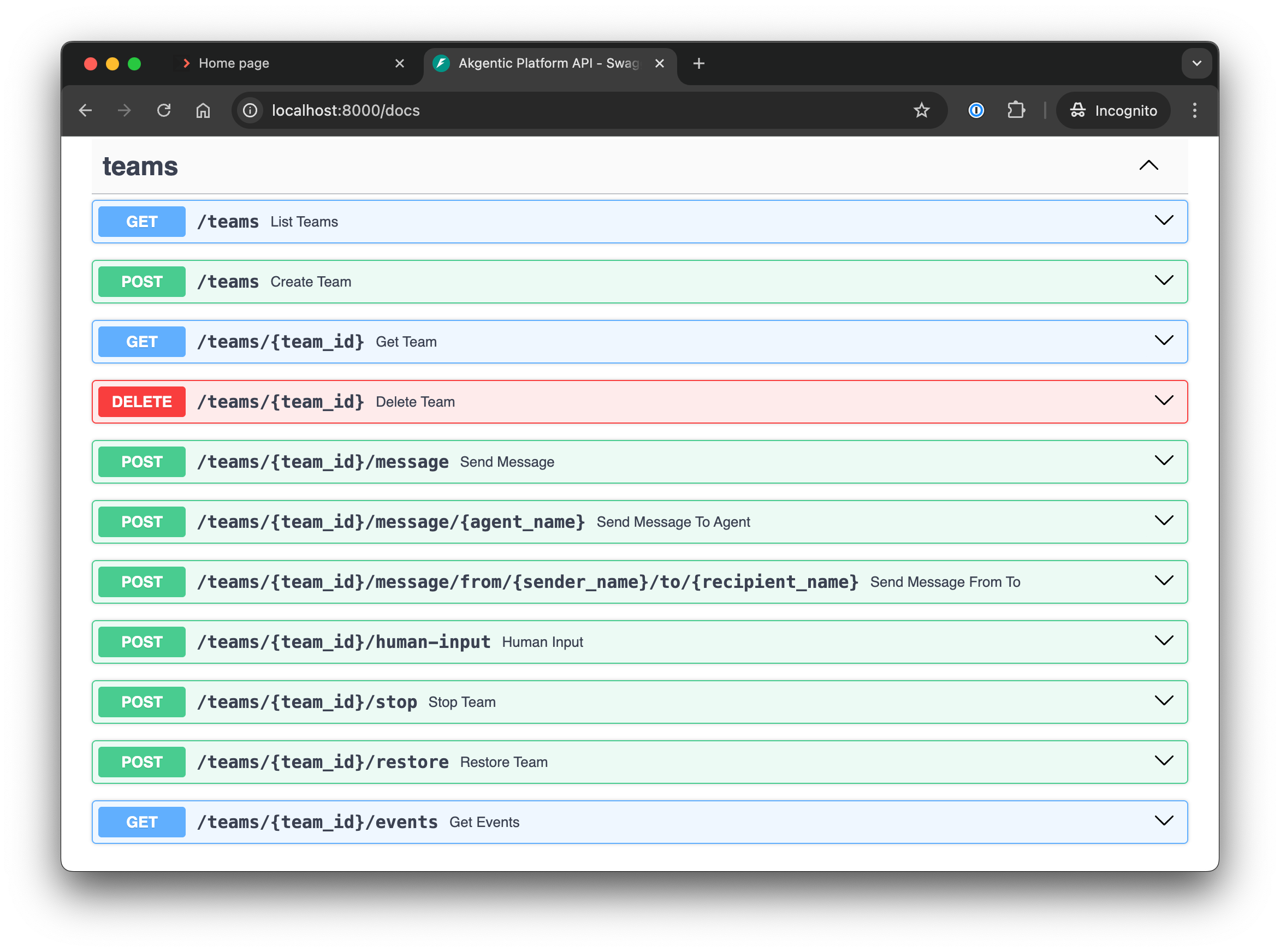 Akgentic OpenAPI