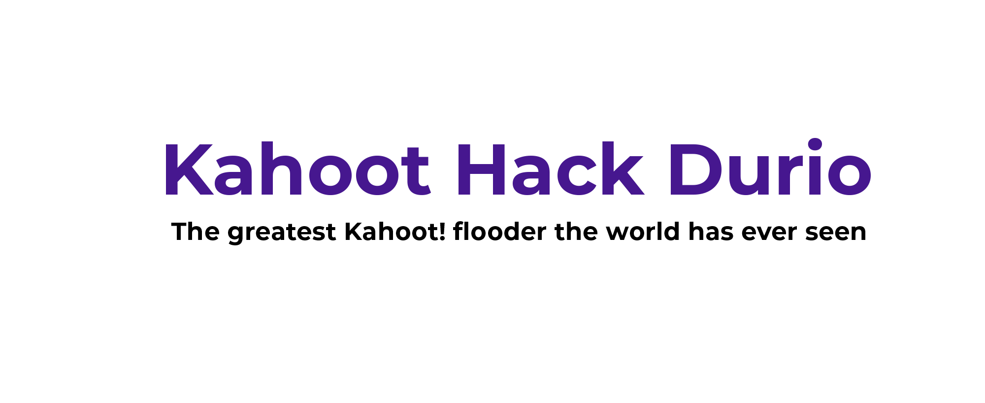 kahoot-hack · GitHub Topics · GitHub