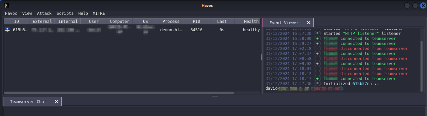 Command example