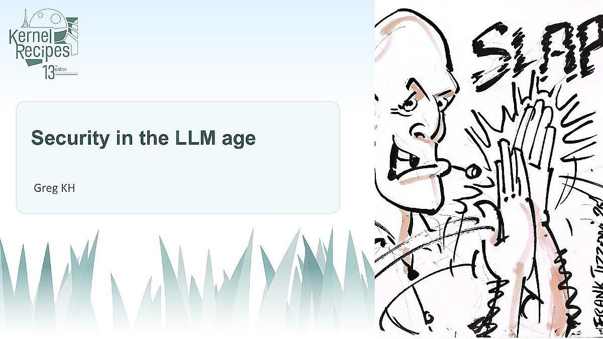 리눅스 그레그 크로아 하트만이 말하는 LLM 보안 대응법은?