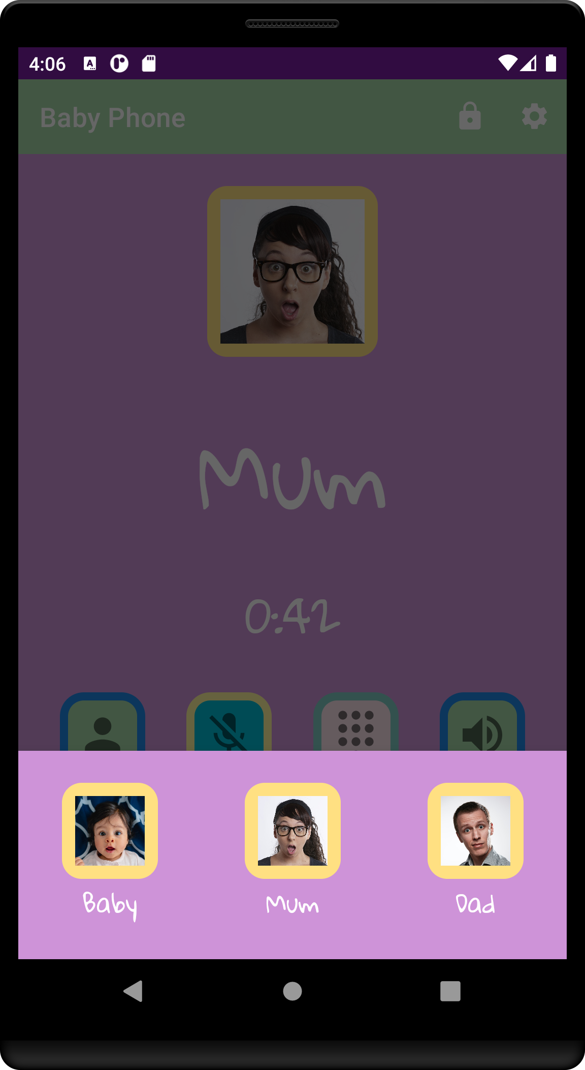 Screenshot 2 of Baby Phone — opens full size