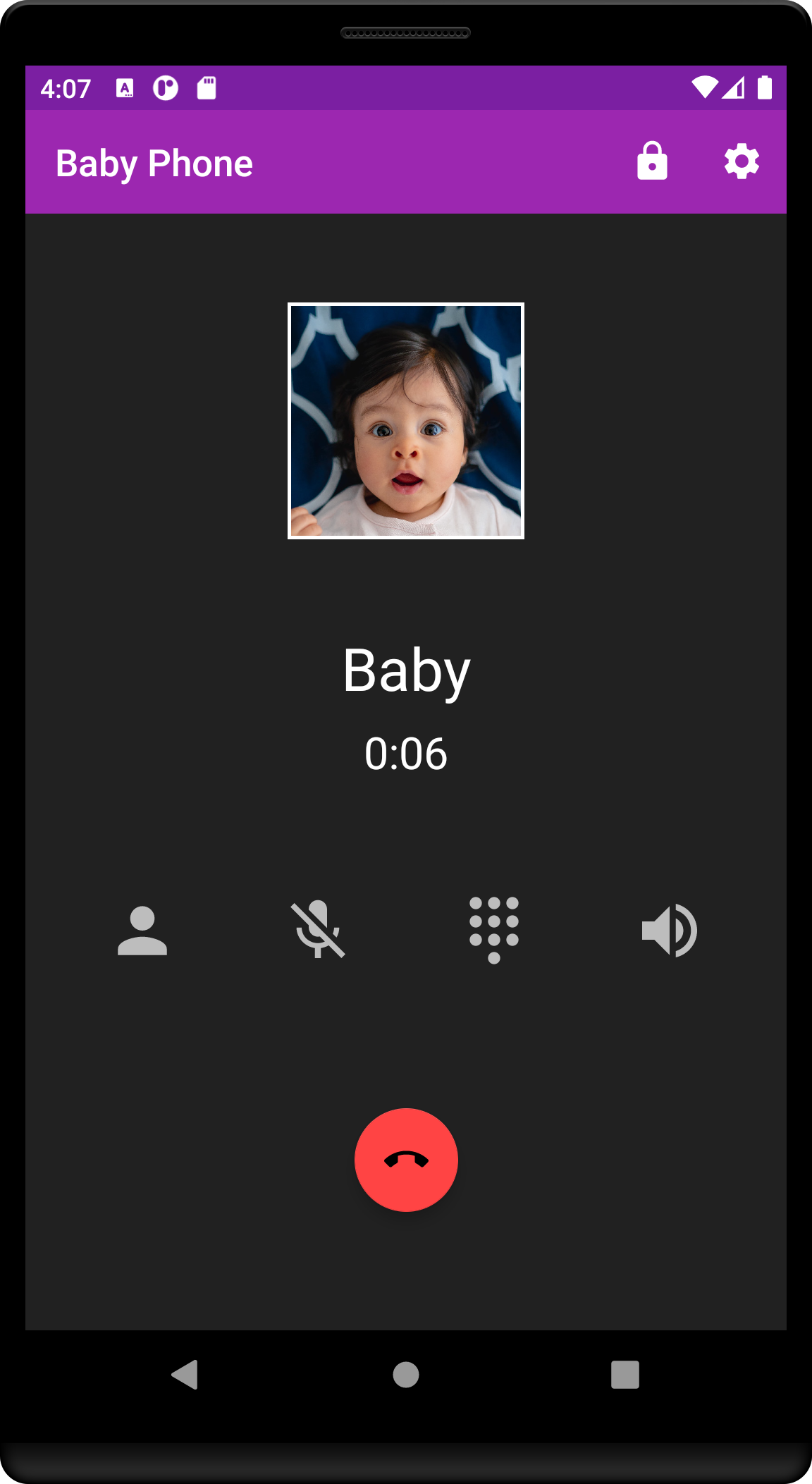Screenshot 4 of Baby Phone — opens full size