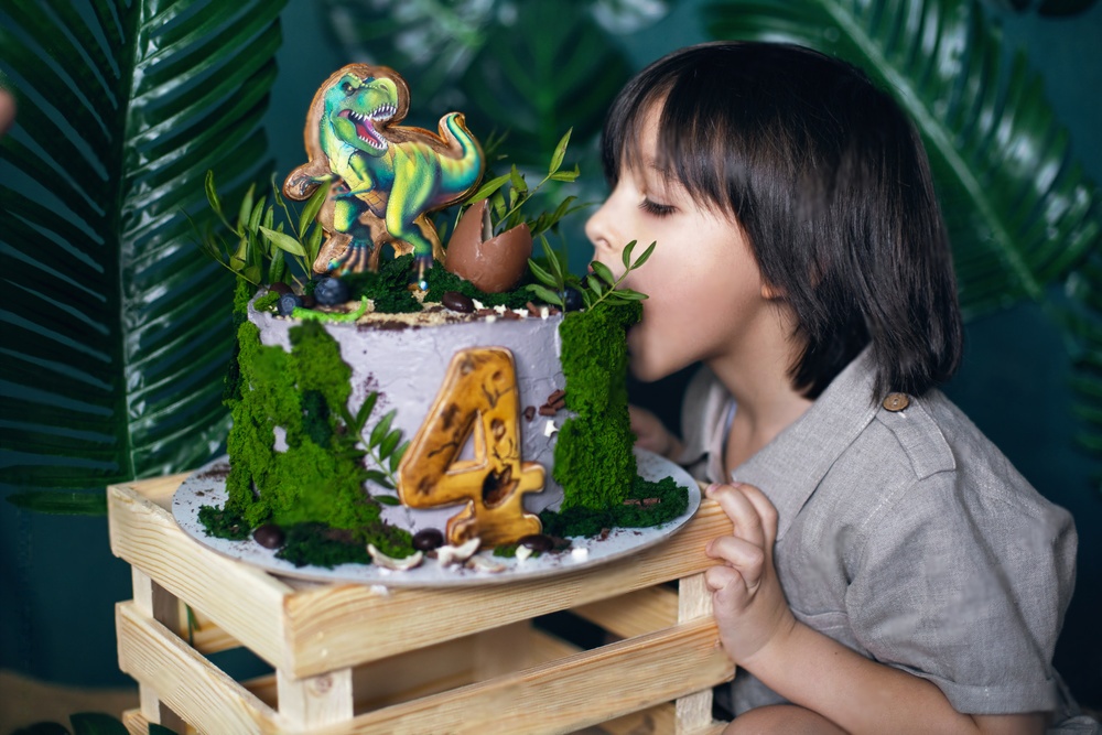 Dinosaur Adventure Cake