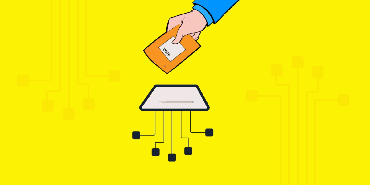 Role of blockchain in voting