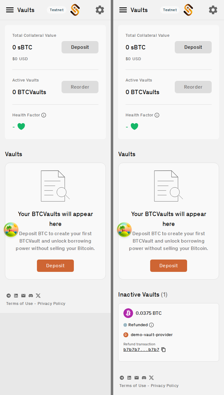 vaults-refunded--mobile-360, merge-base on the left and this PR on the right
