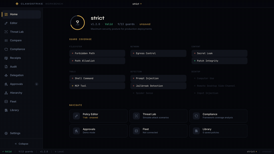 backbay-labs/clawdstrike cover