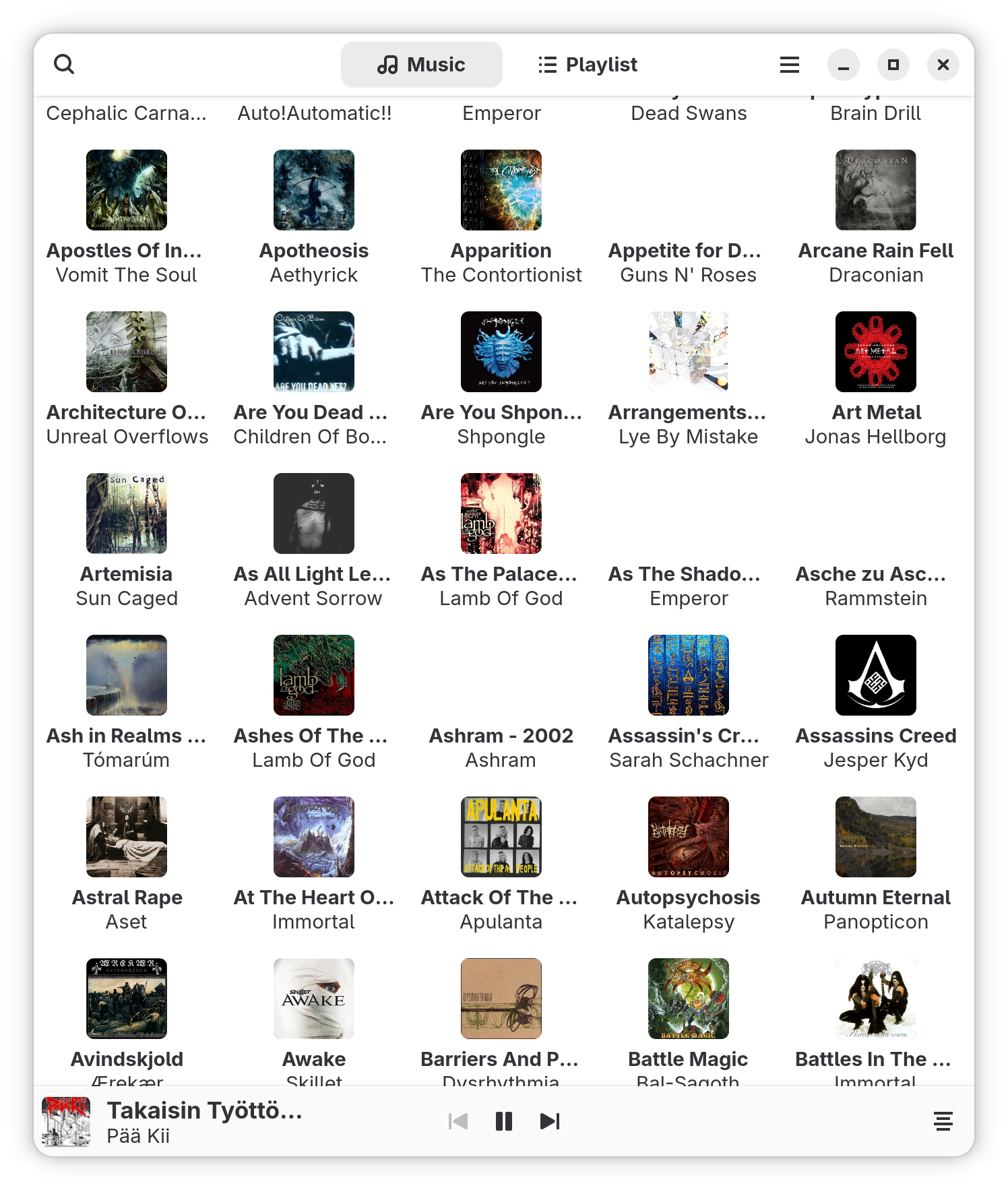 JellyTune screenshot