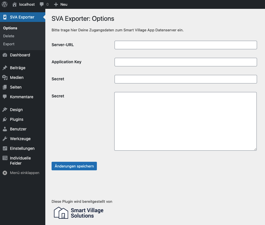 Options Page