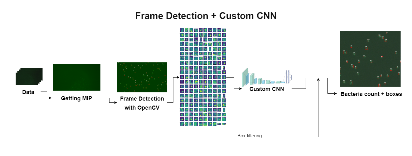 Frame Detection + Custom CNN