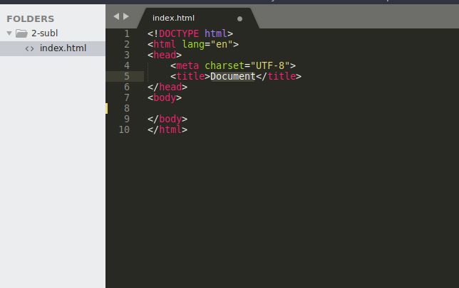 Tutorial Sublime Text