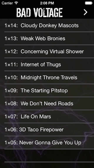 Episode List