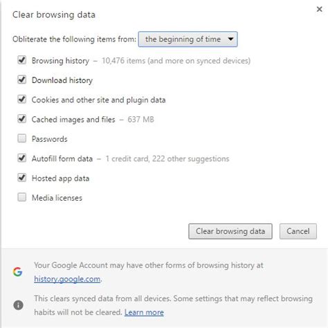 Does Google Chrome delete old history entries?