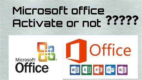 How do you check if MS Office is activated or not?