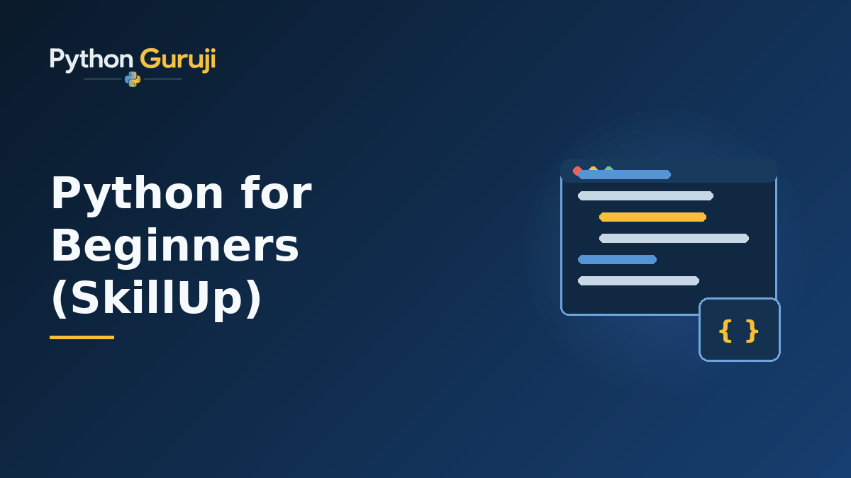 Python For Data Analysis Course Free Python Courses for Beginners | Python Guruji